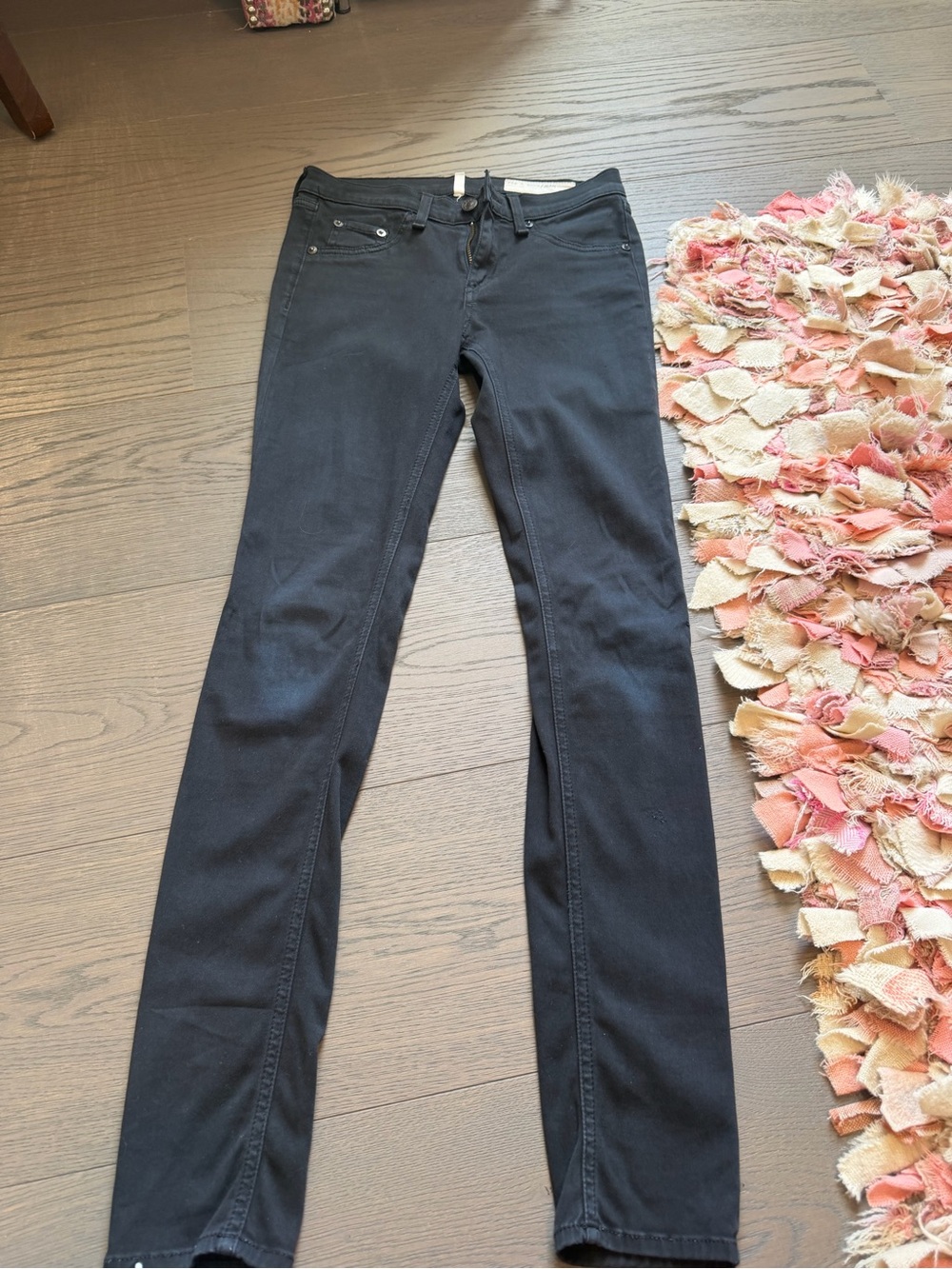 rag & bone Black Skinny Jeans